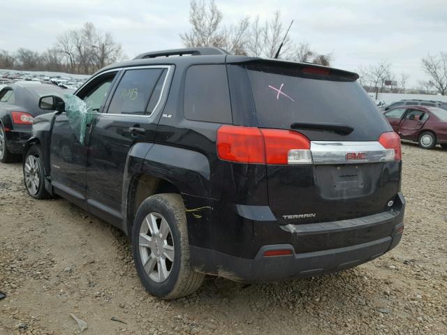 2CTALSEC2B6439466 - 2011 GMC TERRAIN SL BLACK photo 3