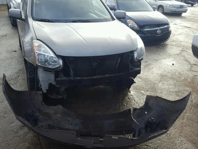 JN8AS58V28W400814 - 2008 NISSAN ROGUE S GRAY photo 9