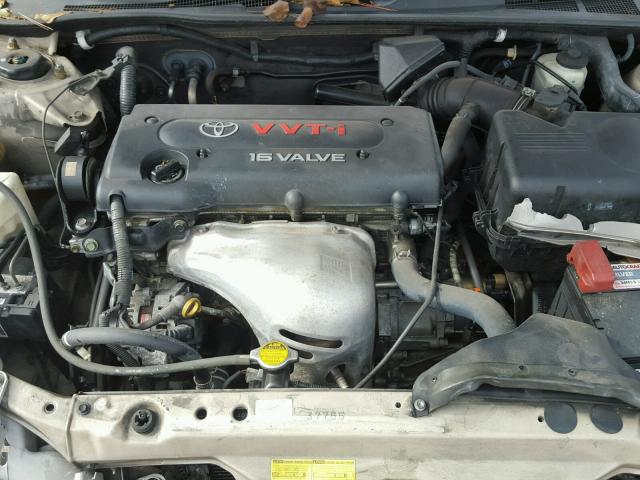4T1BE32K65U047300 - 2005 TOYOTA CAMRY LE ოქროსფერი ფოტო 7