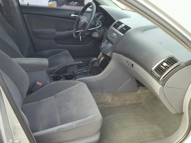 1HGCM66497A082234 - 2007 HONDA ACCORD SE SILVER photo 5