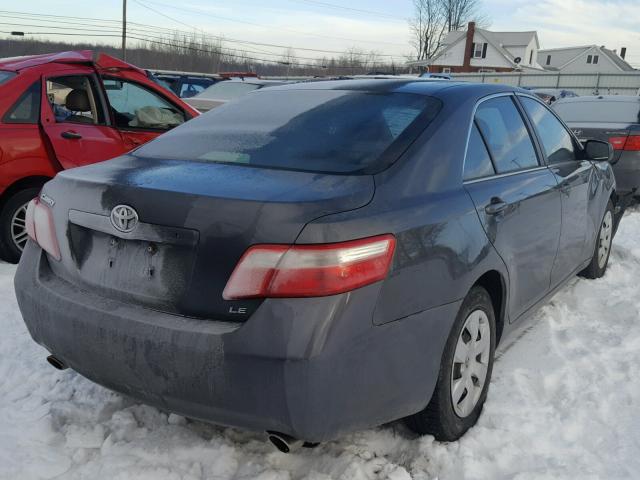 4T1BK46K39U086201 - 2009 TOYOTA CAMRY SE GRAY photo 4