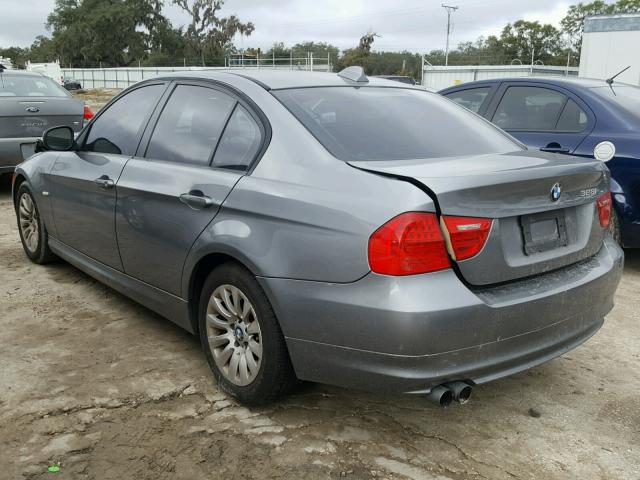 WBAPH77529NM29820 - 2009 BMW 328 I GRAY photo 3