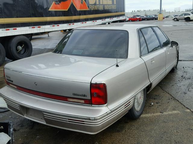 1G3CX52K8T4303531 - 1996 OLDSMOBILE 98 REGENCY BEIGE photo 4