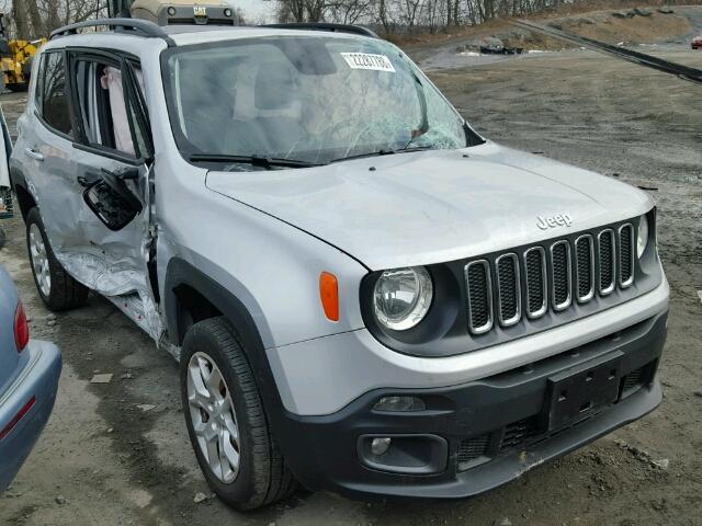 ZACCJBBT7GPE33901 - 2016 JEEP RENEGADE L SILVER photo 1