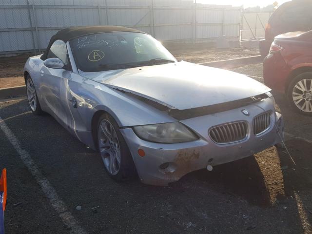 4USBT53565LT28690 - 2005 BMW Z4 3.0 SILVER photo 1