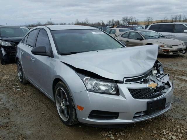 1G1PD5SH1C7107307 - 2012 CHEVROLET CRUZE LS SILVER photo 1