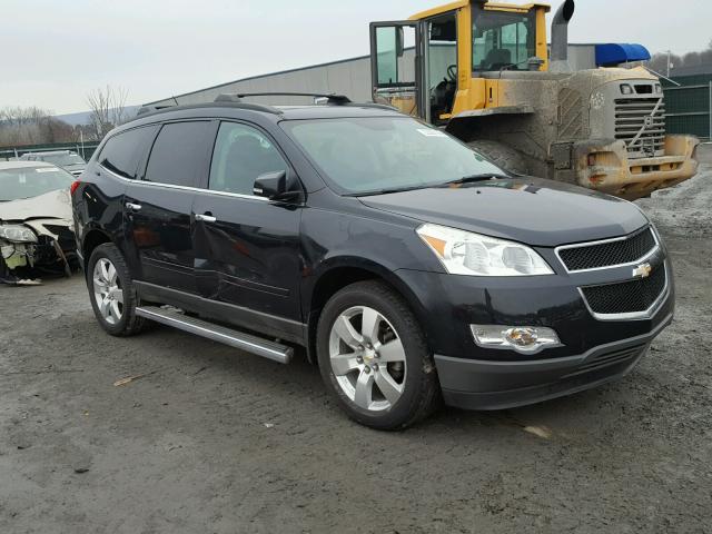 1GNKVGED3BJ395228 - 2011 CHEVROLET TRAVERSE L BLACK photo 1