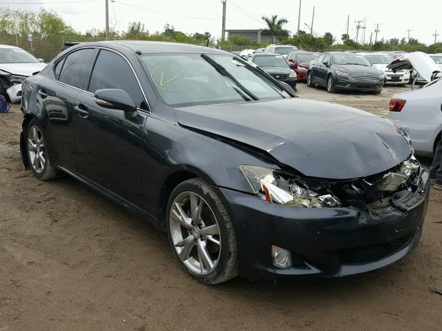 JTHBK262295094680 - 2009 LEXUS IS 250 GRAY photo 1