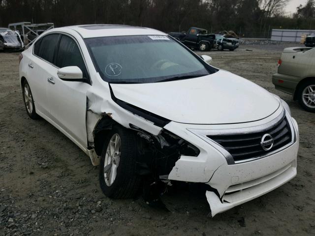 1N4AL3AP0DN537605 - 2013 NISSAN ALTIMA 2.5 WHITE photo 1