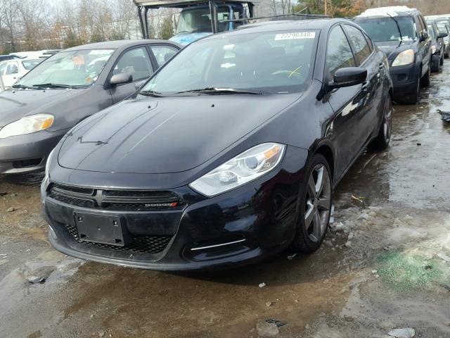 1C3CDFBA7DD344633 - 2013 DODGE DART SXT BLACK photo 2