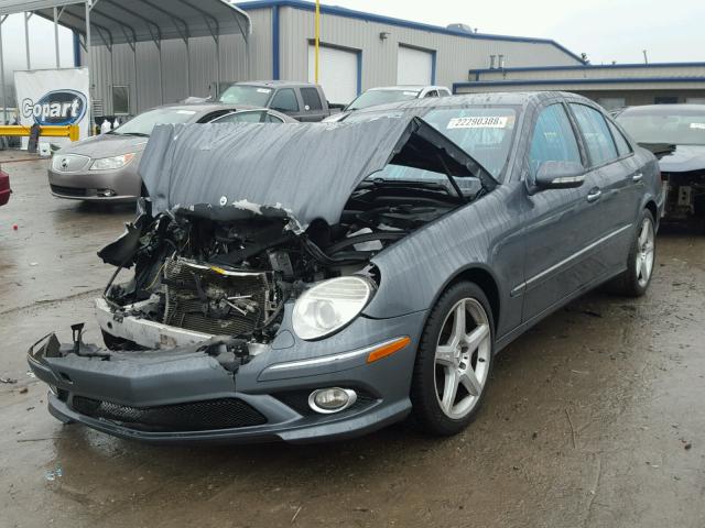 WDBUF87X59B390580 - 2009 MERCEDES-BENZ E 350 4MAT GRAY photo 2