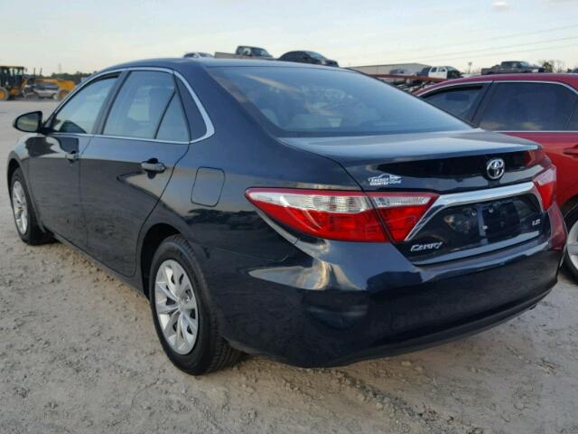 4T4BF1FK3GR571248 - 2016 TOYOTA CAMRY LE 蓝色 照片 3