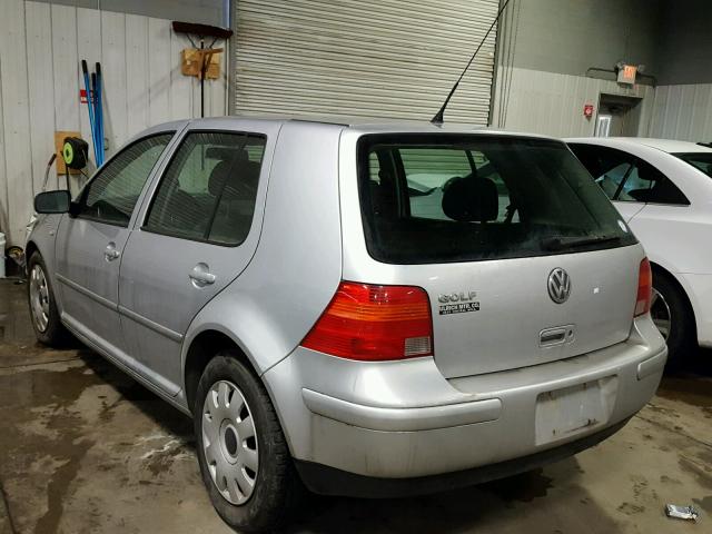 9BWFL61J964012621 - 2006 VOLKSWAGEN GOLF GL GRAY photo 3