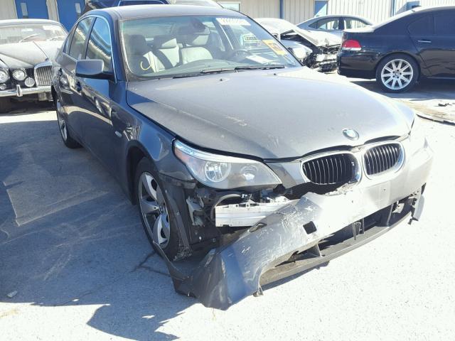 WBANA535X5B857703 - 2005 BMW 525 I GRAY photo 1