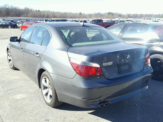 WBANA535X5B857703 - 2005 BMW 525 I GRAY photo 3
