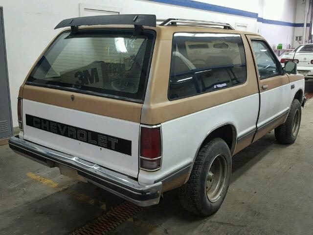 1GNCS18R1H8227248 - 1987 CHEVROLET BLAZER S10 TAN photo 4