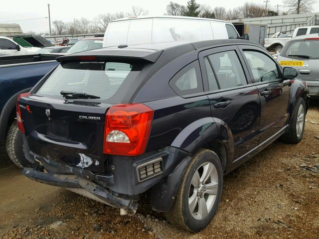 1B3CB3HA3BD106154 - 2011 DODGE CALIBER MA BLACK photo 4