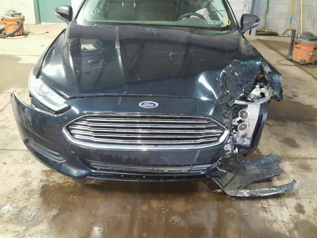 3FA6P0H77ER223933 - 2014 FORD FUSION SE GREEN photo 7