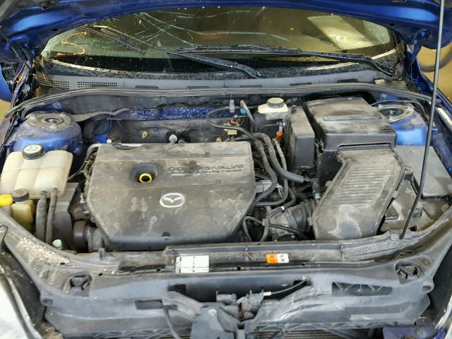 JM1BK343471660832 - 2007 MAZDA 3 HATCHBAC BLUE photo 7