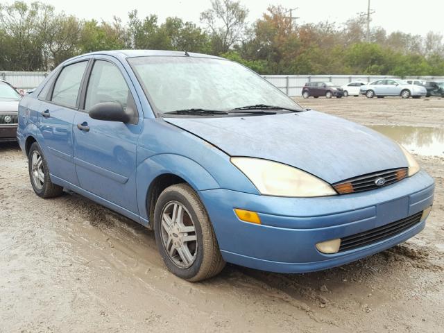 1FAFP3431YW135563 - 2000 FORD FOCUS SE BLUE photo 1