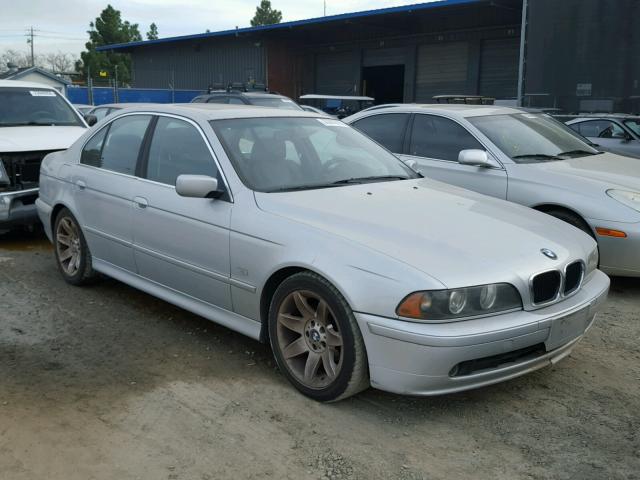 WBADT43412GZ96253 - 2002 BMW 525 I AUTO SILVER photo 1