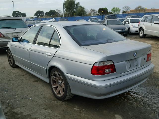 WBADT43412GZ96253 - 2002 BMW 525 I AUTO SILVER photo 3