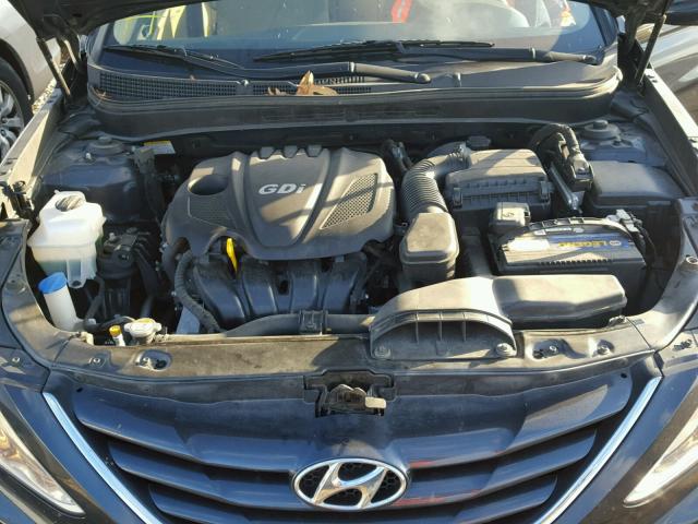 5NPEB4AC7DH646838 - 2013 HYUNDAI SONATA GLS GRAY photo 7