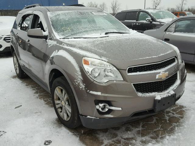 2CNFLNEW9A6334995 - 2010 CHEVROLET EQUINOX LT TAN photo 1