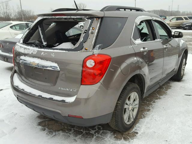 2CNFLNEW9A6334995 - 2010 CHEVROLET EQUINOX LT TAN photo 4