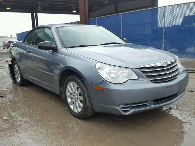 1C3BC4EB4AN147481 - 2010 CHRYSLER SEBRING LX BLUE photo 1