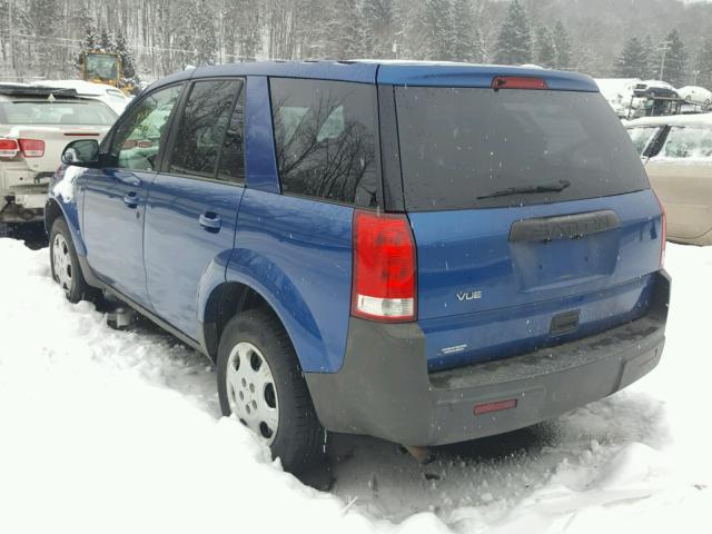 5GZCZ33D65S854360 - 2005 SATURN VUE BLUE photo 3