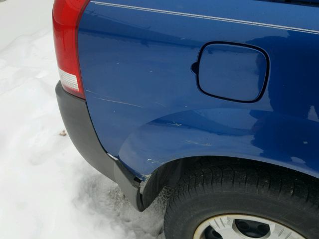 5GZCZ33D65S854360 - 2005 SATURN VUE BLUE photo 9