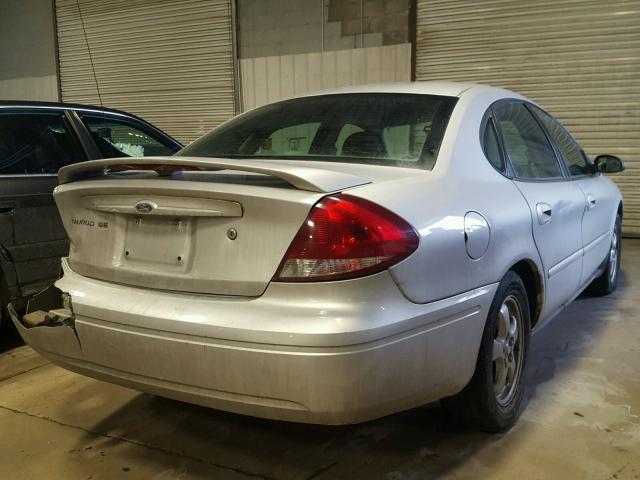 1FAFP53UX7A138110 - 2007 FORD TAURUS SE SILVER photo 4