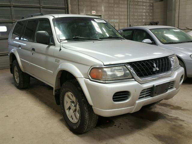 JA4MT31R82P008326 - 2002 MITSUBISHI MONTERO SP SILVER photo 1