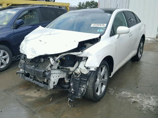 4T3BK3BB8AU037636 - 2010 TOYOTA VENZA BASE WHITE photo 2