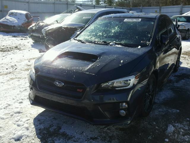 JF1VA2U62F9809801 - 2015 SUBARU WRX STI GRAY photo 2