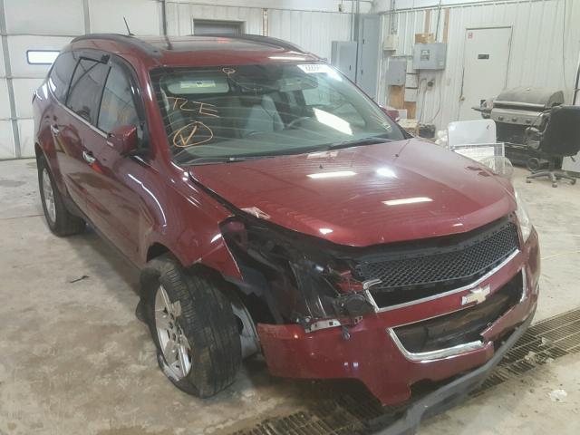 1GNLVGED4AJ242571 - 2010 CHEVROLET TRAVERSE L RED photo 1