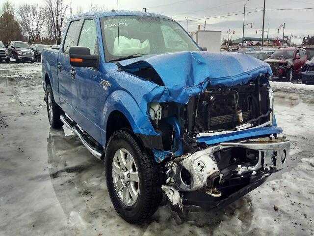 1FTFW1EF9DFD07200 - 2013 FORD F150 SUPER BLUE photo 1