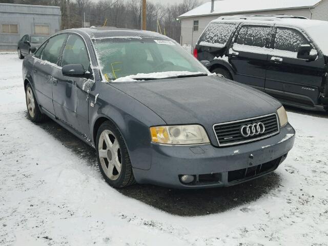 WAULD64B14N002975 - 2004 AUDI A6 2.7T QU GRAY photo 1