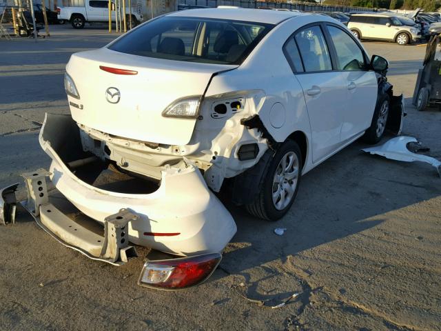 JM1BL1UG7C1549481 - 2012 MAZDA 3 I WHITE photo 4