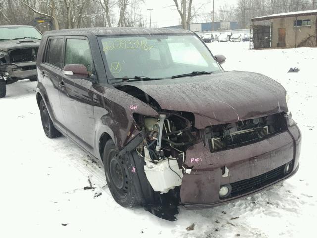 JTLZE4FE7A1100616 - 2010 SCION XB MAROON photo 1