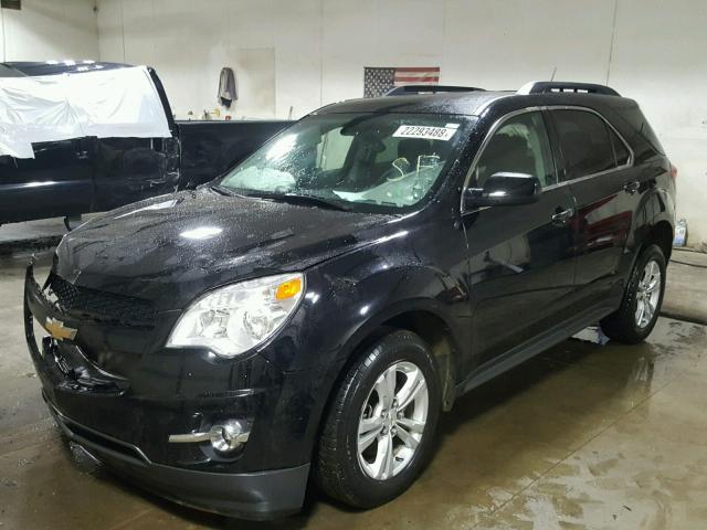 2GNALCEK1F6131517 - 2015 CHEVROLET EQUINOX LT BLACK photo 2