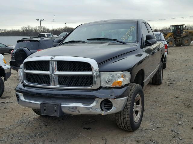 1D7HU18D34S605716 - 2004 DODGE RAM 1500 S BLACK photo 2