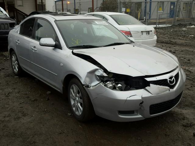 JM1BK32FX81820078 - 2008 MAZDA 3 I SILVER photo 1