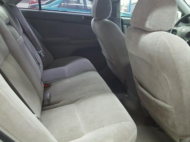 4T1BE32K73U648552 - 2003 TOYOTA CAMRY LE ვერცხლისფერი ფოტო 6