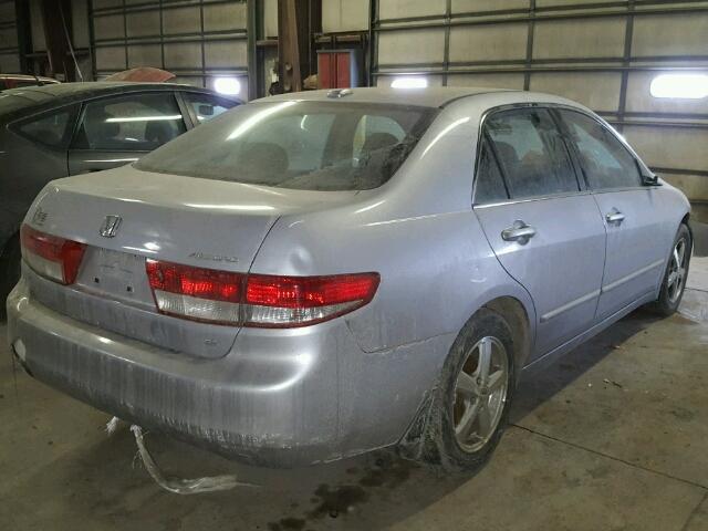 1HGCM56824A176626 - 2004 HONDA ACCORD EX SILVER photo 4