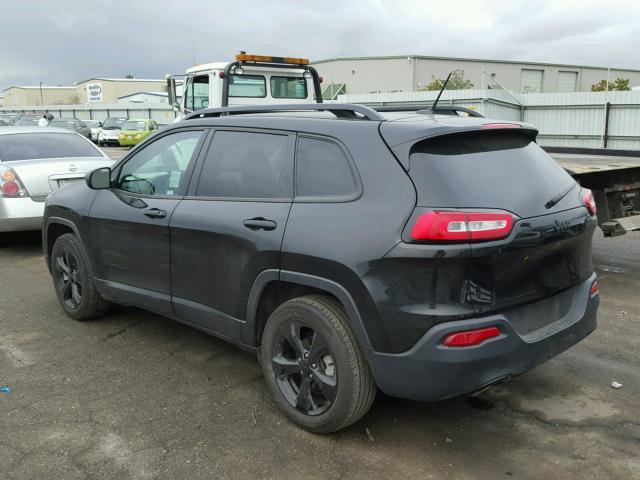 1C4PJLAB4GW350591 - 2016 JEEP CHEROKEE S BLACK photo 3