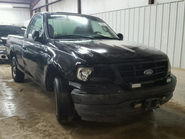 1FTRF17242NA63885 - 2002 FORD F150 BLACK photo 1