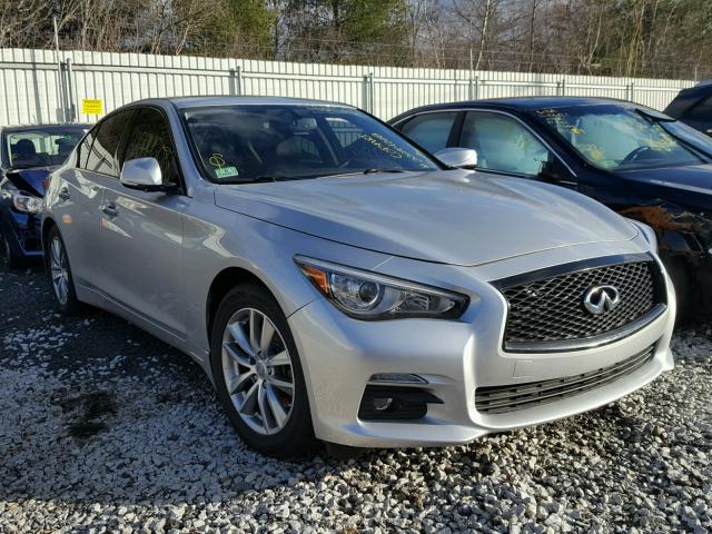 JN1BV7AR7EM684953 - 2014 INFINITI Q50 BASE SILVER photo 1