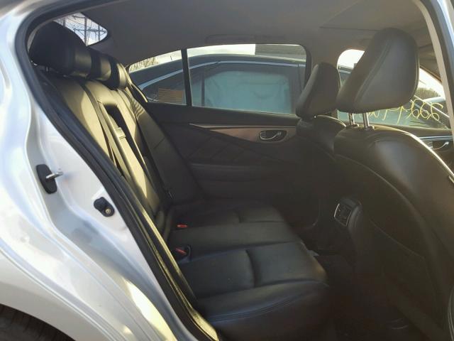 JN1BV7AR7EM684953 - 2014 INFINITI Q50 BASE Plata foto 6
